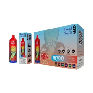 RandM Tornado 9000 Puffs 10RandM Tornado 9000 Saveurs Intenses Vape| Lush ice